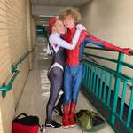 image for For homecoming week my school had character day and me and my bf went as Spider-Man and Gwen