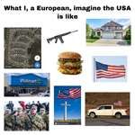 image for What I, a European, imagine the USA is like
