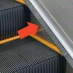 image for What is this thing that you always see on an escalator?