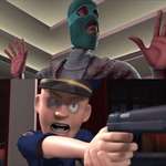 image for In the Incredibles, during a standoff Fronzone wasn't immediately shot by the cop, this is because the face mask preventing the cop to quickly identify that he is black.