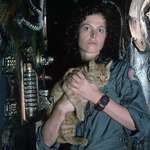 image for Today is the 70th birthday of the most bad-ass cat owner of the galaxy (Sigourney Weaver ~1979)