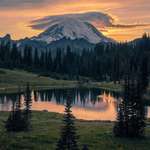 image for Mt. Rainier, Washington [OC][1080x1350]