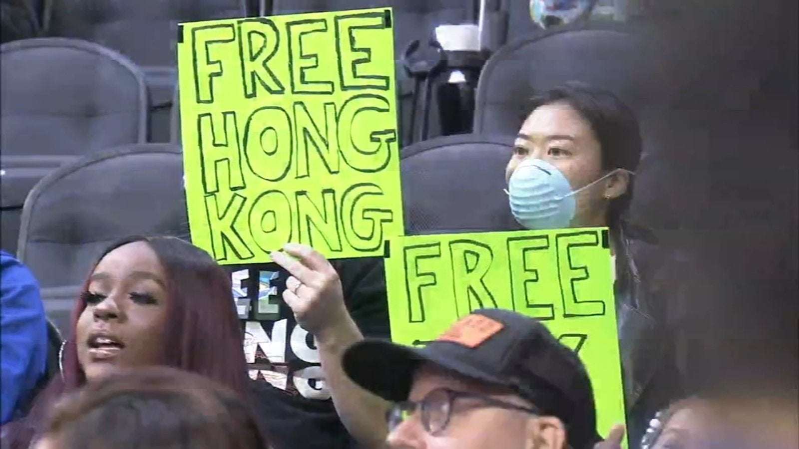 image for Sixers fan supporting Hong Kong ejected from preseason game amid NBA-China controversy
