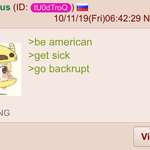 image for Anon gets sick