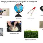 image for Things your brain says "you gotta" do Starterpack