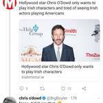 image for Chris O'Dowd calling out the Daily Mirror