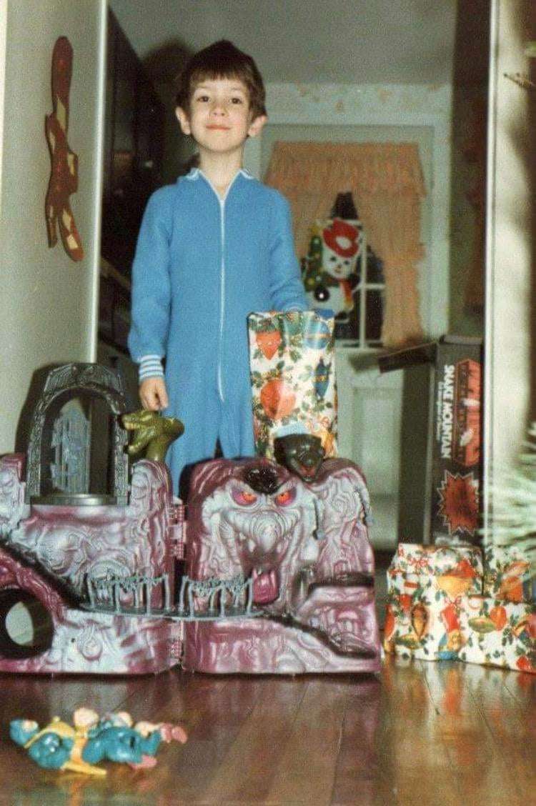 image showing Me, Christmas morning 1984, unparalleled levels of happiness