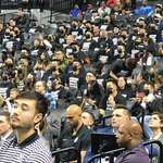 image for Producer and activist Andrew Duncan bought 300 tickets to tonight's Nets vs Raptors game and is hosting hundreds of Chinese pro-Democracy activists to protest the NBA.