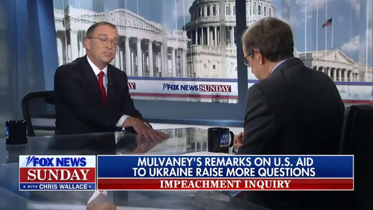 image for Mick Mulvaney Melts Down Under Brutal Grilling By Fox’s Chris Wallace