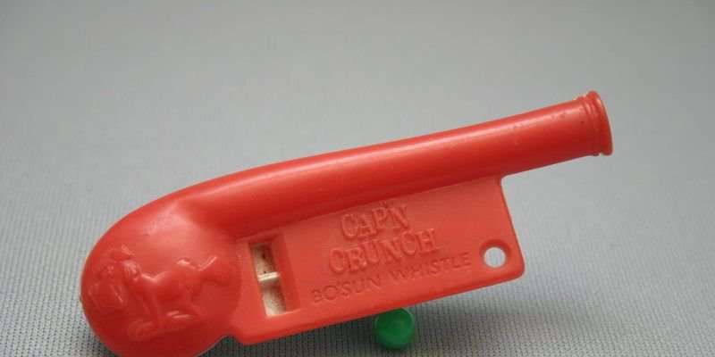 image for An Early Hacker Used a Cereal Box Whistle to Take Over Phone Lines