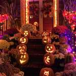 image for My front porch for Halloween 🎃