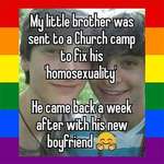 image for to '''fix'''' your gay son (Tw: homophobia)