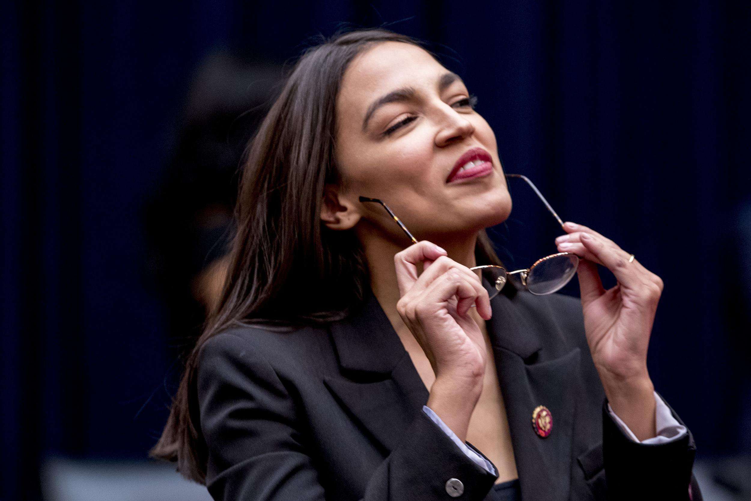 image for If you think AOC is being praised too much for challenging Mark Zuckerberg, you're right