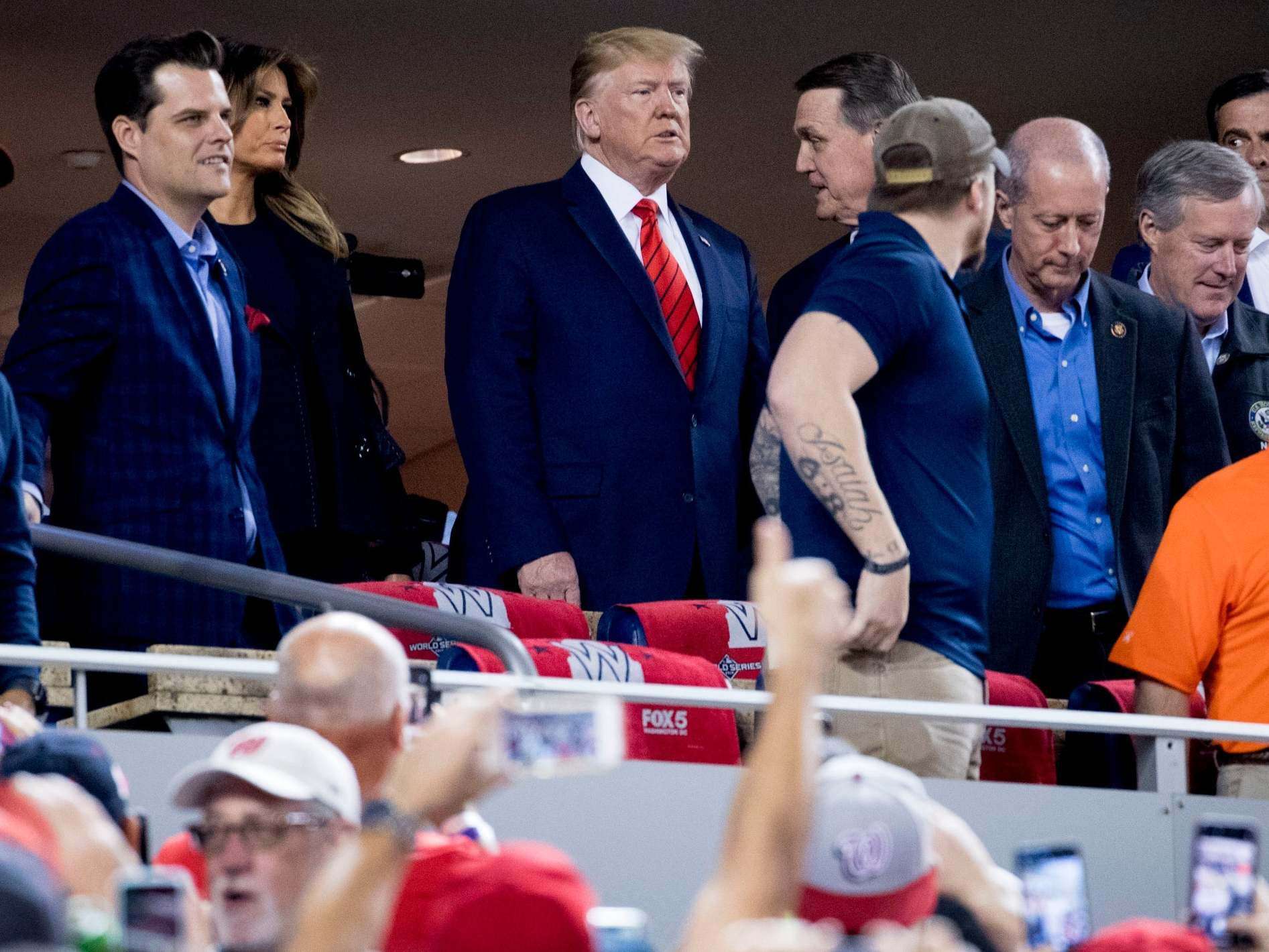 image for Chanting 'lock him up' to Trump at a World Series game is the most American thing ever — and I'm proud we did it
