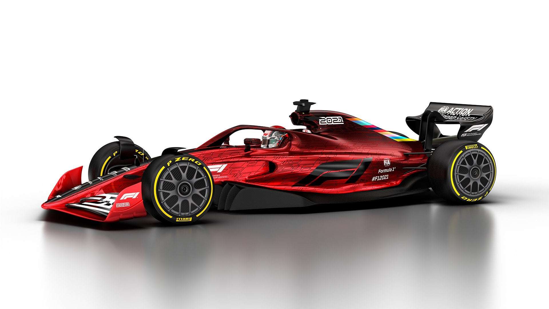 image for 2021 Formula 1 car revealed as FIA and F1 present regulations for the future