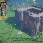image for I built the most iconic Age of Empires Castle in Minecraft