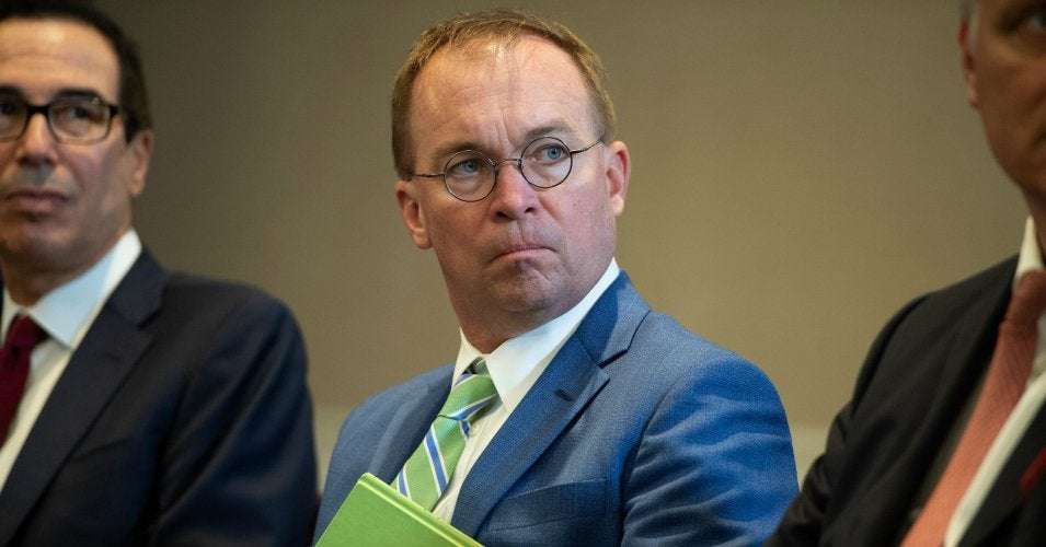 image for 'They Should All Be Held in Contempt': Mulvaney Allies Team Up to Stonewall Trump Impeachment Probe