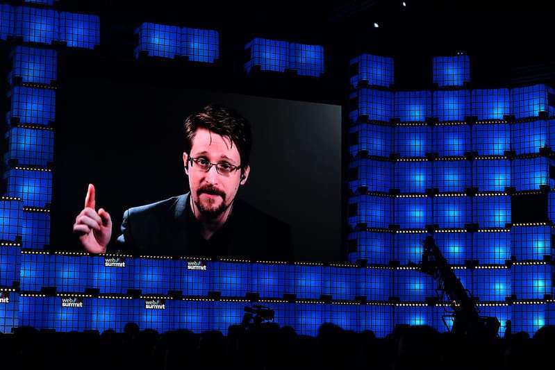 image for Edward Snowden says 'the most powerful institutions in society have become the least accountable'