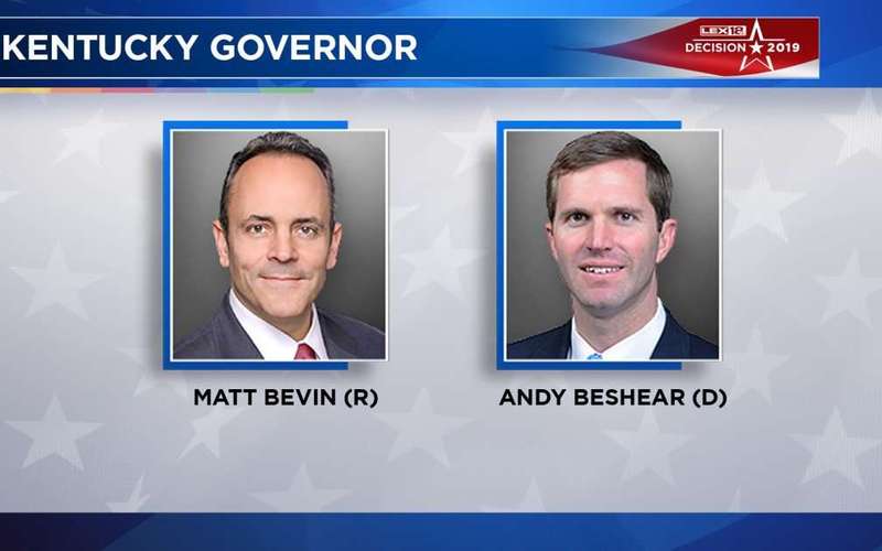 image for Beshear overcomes Trump effect to beat Bevin to become next KY governor