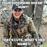 image for Your not a man unless you hunt.