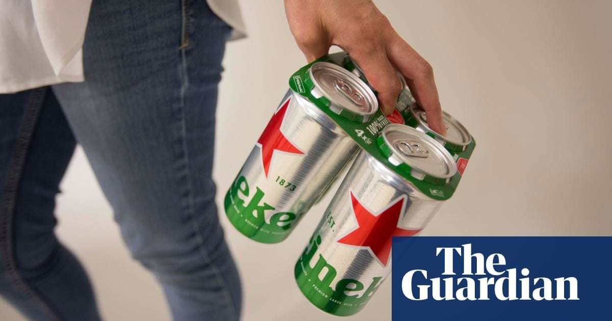 image for Heineken ditches plastic rings and shrink wrap in eco makeover