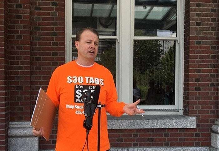image for Human Stain Tim Eyman Finally Gets His Wish to Kill Mass Transit