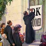 image for Luther shortened his 95 theses down to 1
