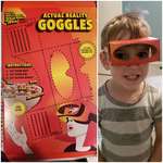 image for The back of this cereal box had cutout "actual reality goggles"
