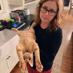 image for Jenna Fischer with her cat