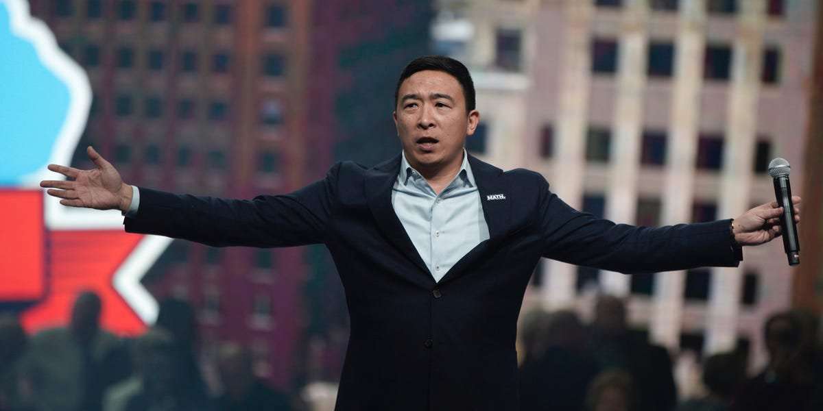 image for Andrew Yang wants you to make money off your data by making it your personal property