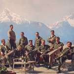 image for Men of Easy Company after capturing Hitler's Eagles Nest - 1945