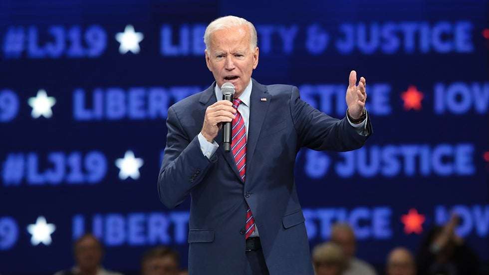 image for Biden says he won't legalize marijuana because it may be a 'gateway drug'