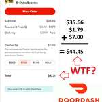 image for Doordash: a criminal organization. How is this not fraud?