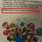 image for Super Mario Kart encourages despicable tactics.