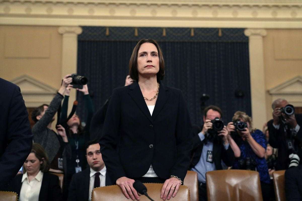image for Trump impeachment hearings: Fiona Hill slams Republicans for promoting ‘fictional narrative’ of Ukrainian election meddling