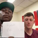 image for I’m black and gay. He’s white and straight. Internet do your worst.