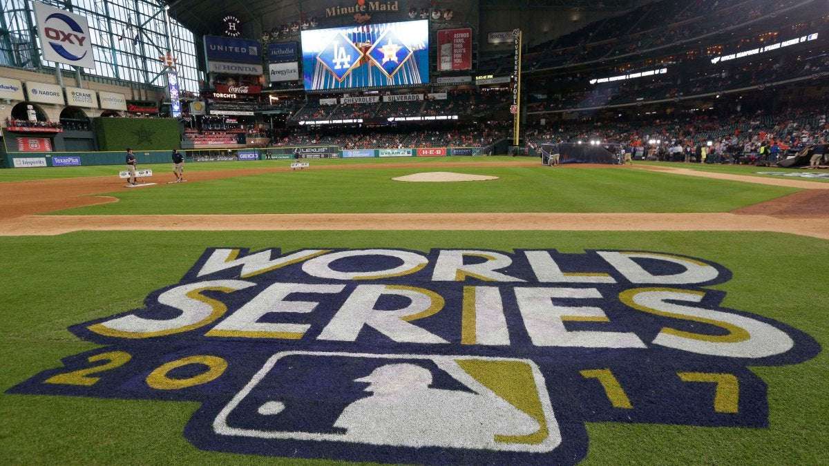 image for MLB investigating Astros for sign stealing in 2017 postseason