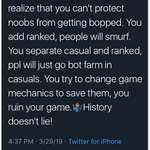 image for This tweet is so relevant right now given the state of the game. People are reverse boosting like crazy.