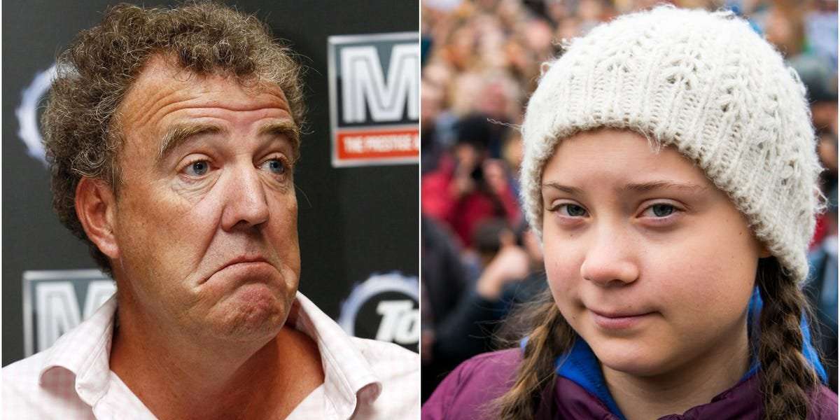 image for Former 'Top Gear' host Jeremy Clarkson says 'idiot' climate activist Greta Thunberg has killed the car show