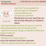 image for Anon calls out trump