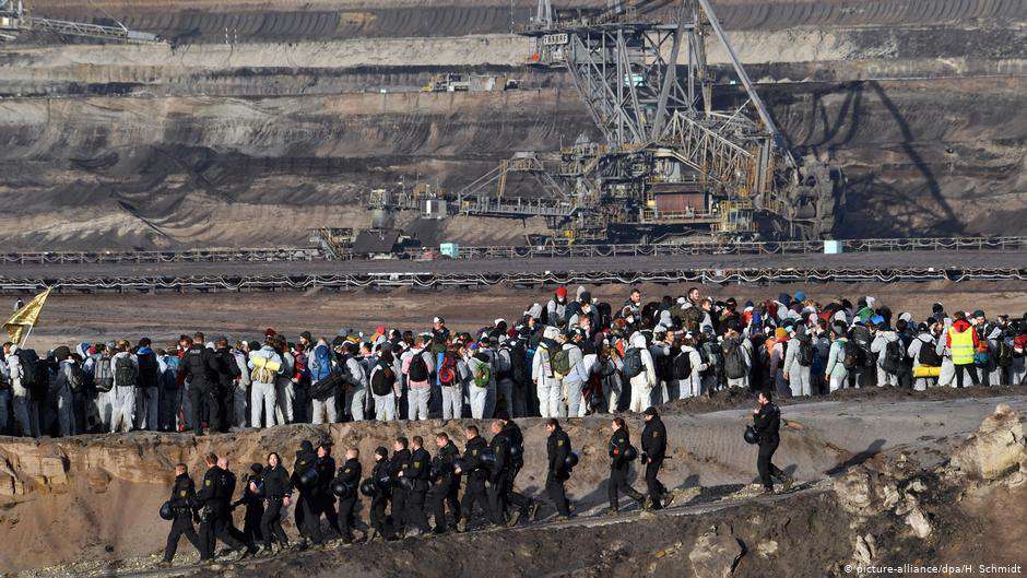 image for Climate protesters storm German coal mines