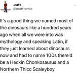 image for How else would you name dinosaurs?