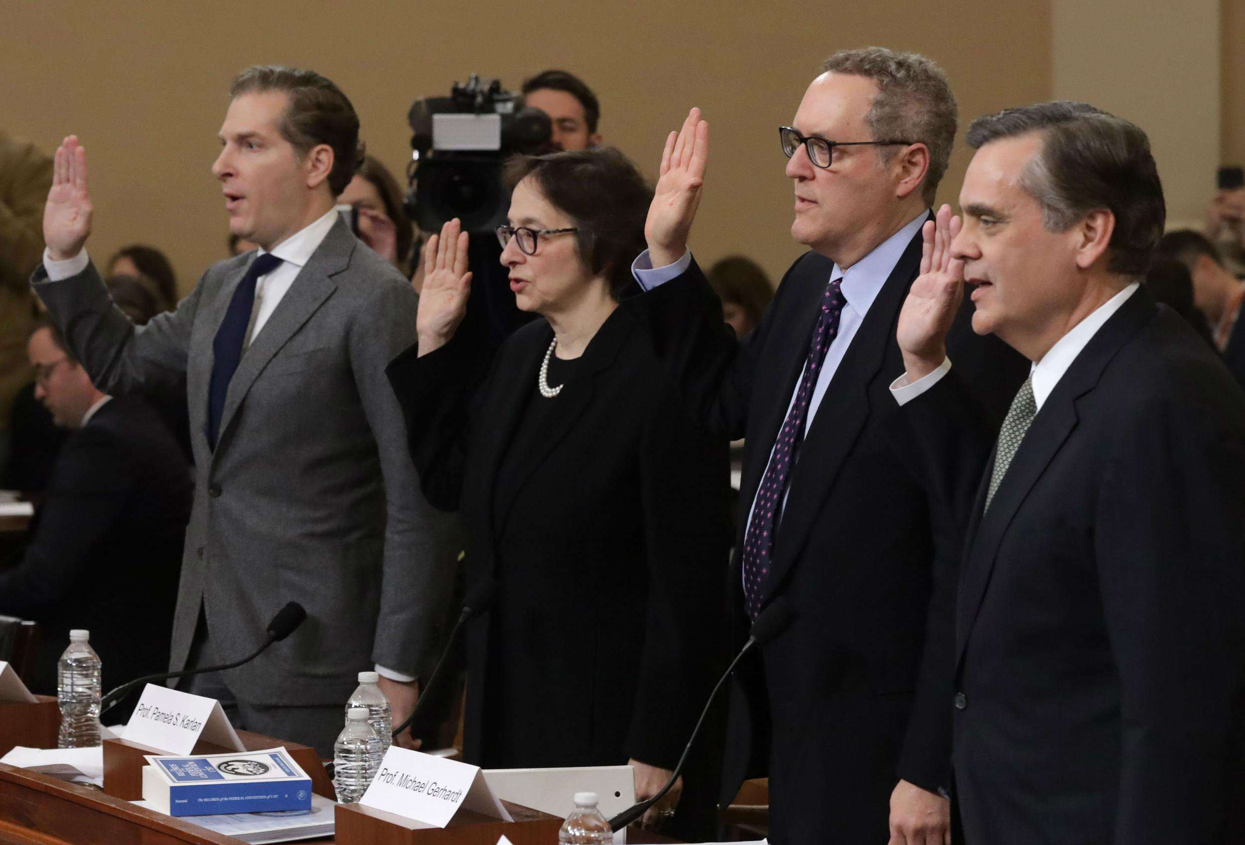 image for Trump has met the standards for impeachment, legal scholars testify in historic hearing