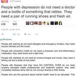 image for Why have mental health Drs when we have air and shoes?