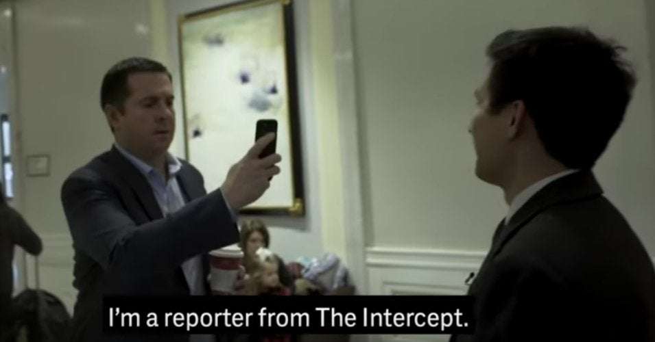 image for Devin Nunes Claims He Was 'Stalked' After Reporter Asked Basic Questions About His Role in Trump's Ukraine Scheme