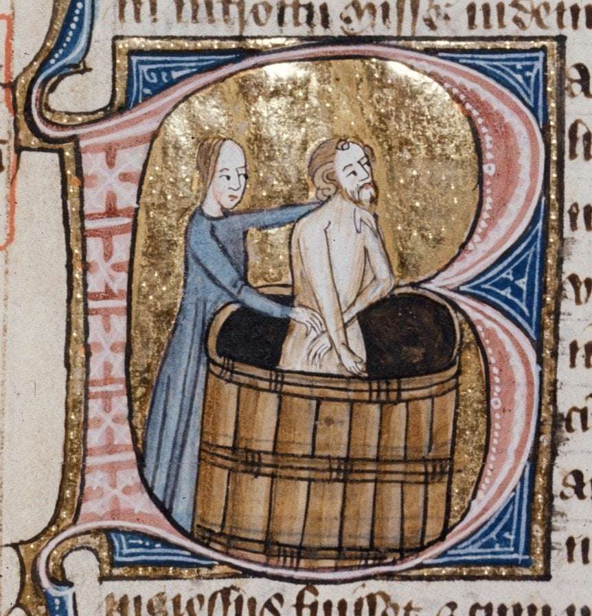 image for Did people in the Middle Ages take baths?