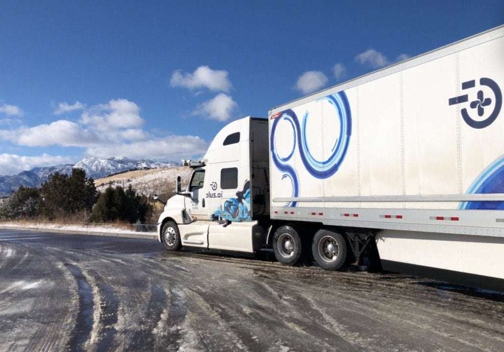 image for A self-driving truck delivered butter from California to Pennsylvania in three days
