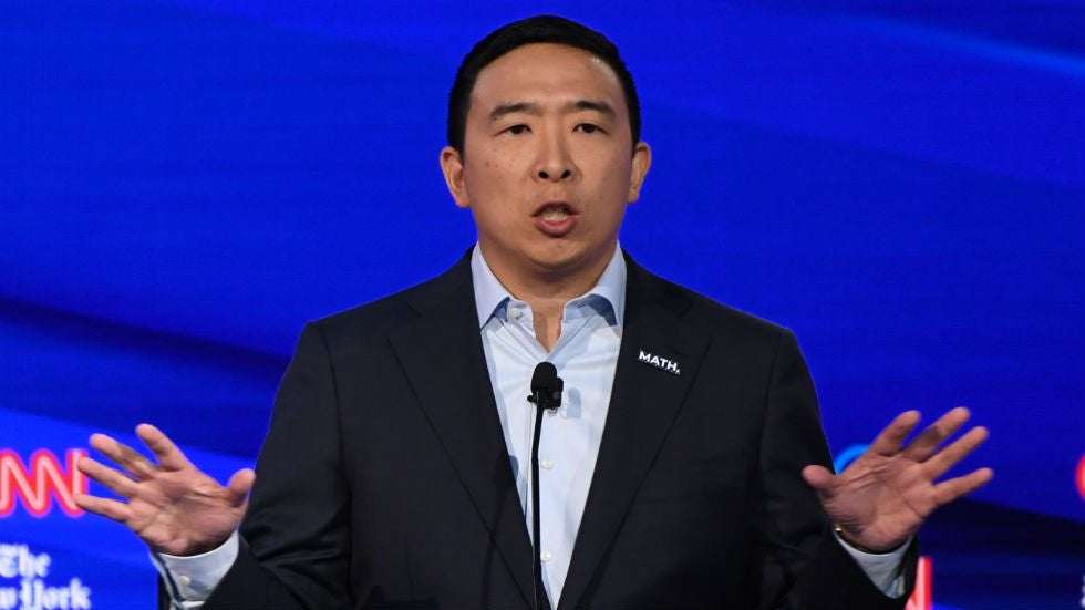 image for Yang qualifies for December Democratic debate