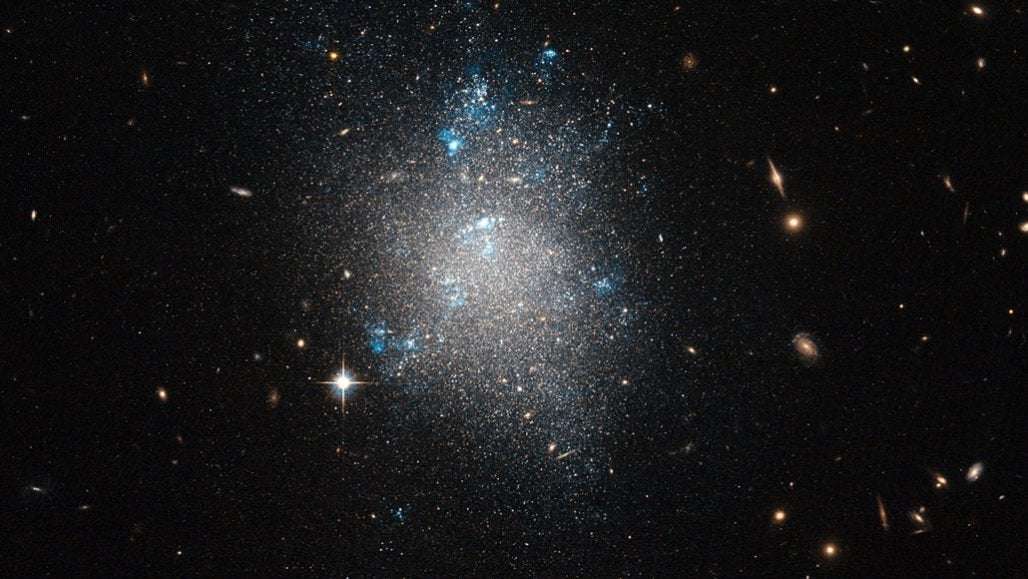 image for Astronomers find 19 more galaxies missing their dark matter