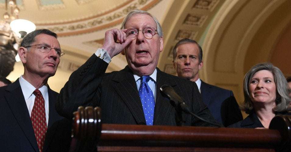 image for McConnell Faces Calls to Recuse Himself From Impeachment Trial After Saying 'No Chance' Trump Will Be Removed